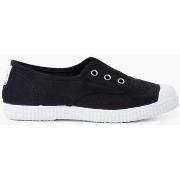 Espadrilles Pisamonas Tennis en Toile avec Bout Caoutchouc Sans Lacets