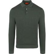 Sweat-shirt Suitable Compact Cotton Polo Vert Foncé