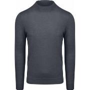 Sweat-shirt Profuomo Pull Turtleneck Merino Anthracite