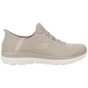 Baskets Skechers Sparkle Snake Mesh Bungee Slip-Ins W/ Air-Cooled Memo...