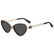 Lunettes de soleil Moschino MOS095/S Lunettes de soleil, Noir/Gris, 57...