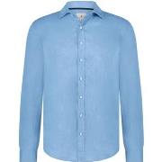 Chemise State Of Art Chemise De Lin Bleu