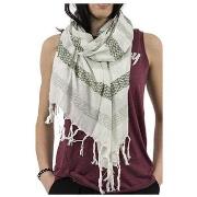 Echarpe Le Temps des Cerises Foulard Aira Blanc