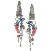 Boucles oreilles Franck Herval FÉTICHES - clips triangulaires