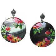 Boucles oreilles Franck Herval Boucles d'oreilles collection "Floral" ...