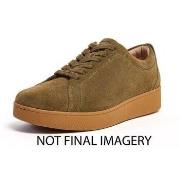 Baskets basses FitFlop RALLY SUEDE SNEAKERS MOSSY