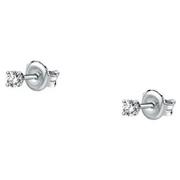 Bijoux Cleor Boucles d'oreilles en or 750/1000 et diamant