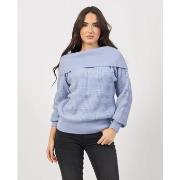 Pull Silvian Heach Pull femme à épaules dénudées