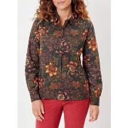 Blouses La Fiancee Du Mekong Top chemise boutonné coton bio TJORN