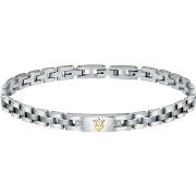 Bracelets Maserati Bracelet en acier et diamant