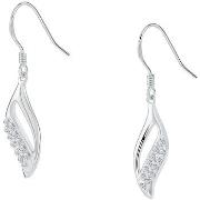 Boucles oreilles Cleor Boucles d'oreilles en argent 925/1000 et crista...