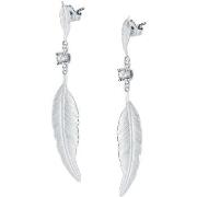 Boucles oreilles Cleor Boucles d'oreilles en argent 925/1000 et zircon