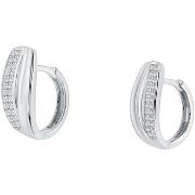 Boucles oreilles Cleor Boucles d'oreilles en argent 925/1000 et zircon