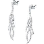 Boucles oreilles Cleor Boucles d'oreilles en argent 925/1000 et zircon