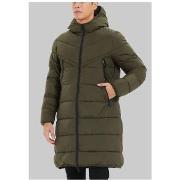 Manteau Kebello doudoune longue Vert H