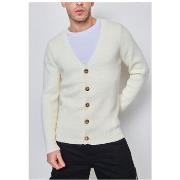 Pull Kebello Pull cardigan Blanc H