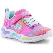 Sandales enfant Skechers S-Lights Wavy Beams 302338L-PKMT Pink/Multi