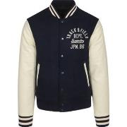 Veste Superdry Veste Bomber Varsity Marine