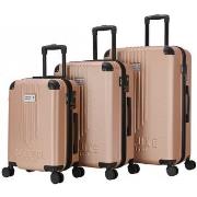 Valise Deeluxe Set de 3 valises 4 roues ABS - CITYVIEW -