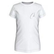 T-shirt enfant Calvin Klein Jeans IG0IG02624T-YAF WHITE