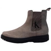 Baskets Calvin Klein Jeans Chaussures homme Chelsea Boot Beiges -