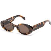 Lunettes de soleil Palm Angels PERI051 Col Gilroy. 6064 La Havane Lune...