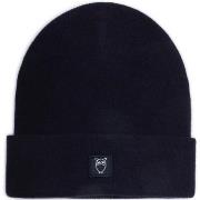 Casquette Knowledge Cotton Apparel Bonnet Bleu foncé