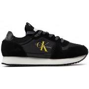 Baskets Calvin Klein Jeans Baskets homme Noires - YMOY00553 Runner Soc...