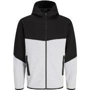 Sweat-shirt J&amp;j JCOFUSION BLOCKING SWEAT ZIP HOOD