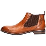 Boots Bugatti Bottines homme Ref 63945 Cognac