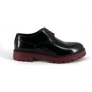 Ville basse Duca Di Morrone Italo - Leather Black/Burgundy