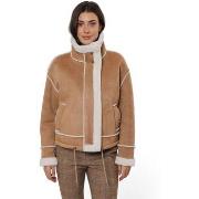 Veste Rino&amp;pelle Ecomontone Corto Marrone Cammello BECK7002412