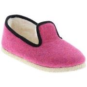 Chaussons Chausse Mouton - Chaussons TWEED - Rose - Taille