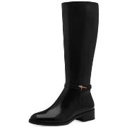 Bottes Tamaris Botte pour femme, Cuir et matière Stretch, 25529