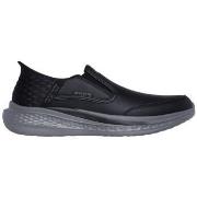 Mocassins Skechers MOCASSIN SLIP-INS SLADE - COOPER CUIR NOIR