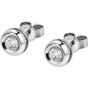 Bijoux Live Diamond Boucles d'oreilles en Or 375/1000 et diamant de sy...