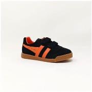 Baskets Gola BASKET HARRIER STRAP NOIR ORANGE