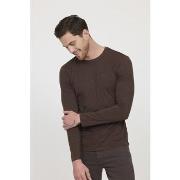 T-shirt Lee Cooper T-shirt AREO ML Brown