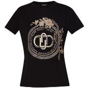 T-shirt Liu Jo T-shirt avec logo et strass