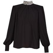 Blouses Liu Jo Blouse en georgette avec strass