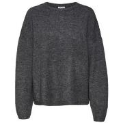 Pull Aware PULL VMMARICA LS O-NECK KNIT VMA - DARK GREY MELANGE - L