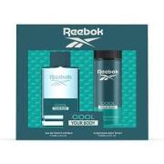 Cologne Reebok Sport Refroidissez Votre Corps Hommes Lot 2 Pcs