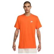 T-shirt Nike TEE SHIRT M NSW CLUB TEE - SAFETY ORANGE - S