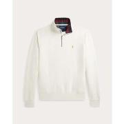 Sweat-shirt Ralph Lauren Pull demi-zip beige