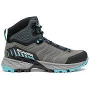 Chaussures Scarpa Chassures Rush TRK GTX Femme Midgray/Aqua