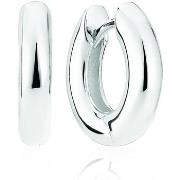 Boucles oreilles Sif Jakobs Créoles Carrara pianura Piccolo argent ste...