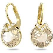 Boucles oreilles Swarovski Boucles d'oreilles Bella V dorées