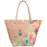 Sac Christian Lacroix Sac shopping Eden 1 Fleur Taupe