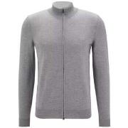 Sweat-shirt BOSS Gilet gris en laine