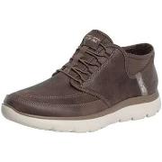 Baskets basses Skechers Baskets en cuir synthétique Siegul de Slip In ...